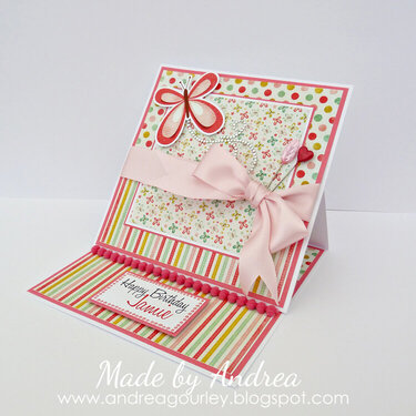 Butterfly Easel card