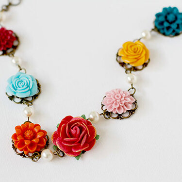 &quot;Colors Of My Heart&quot; Necklace *new Prima Marketing*