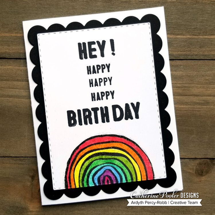 Catherine Pooler Happy Rainbow Birthday