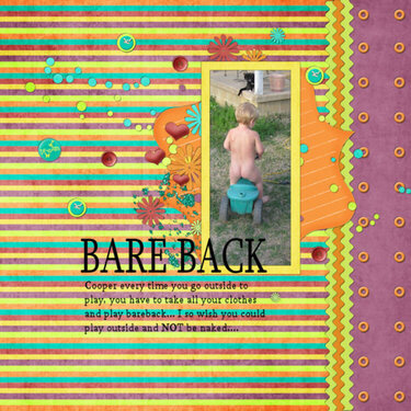 bare back