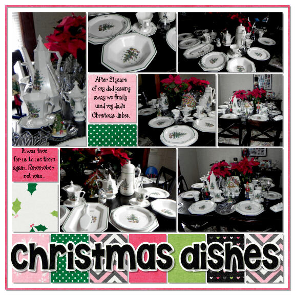 christmas dishes