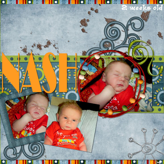 Nash 2 weeks old