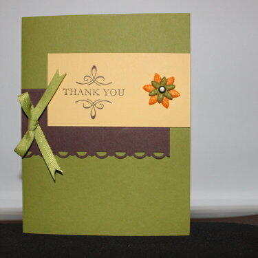 Simple Thank You Card
