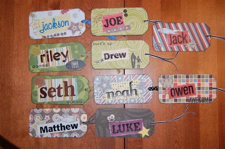 Altered Bookmarks (boys)