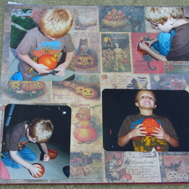 Zane Carving Pumpkins
