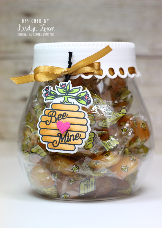 Avery Elle - Bee Mine Tag and Treat Jar
