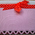 lavender romantic card