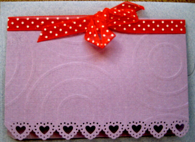 lavender romantic card