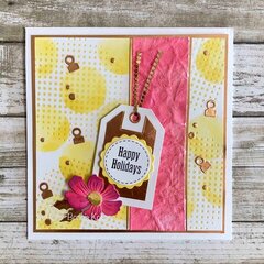 Happy Holidays - Spellbinders Lisa Horton