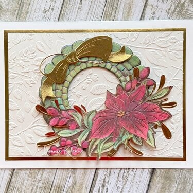 Lisa Horton Modern Christmas Wreath