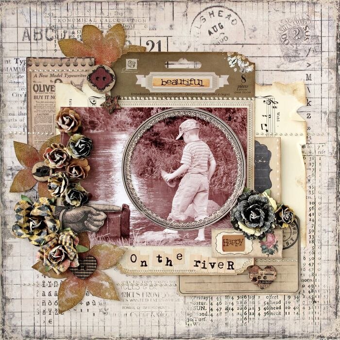 On the river - My Creative Scrapbook -