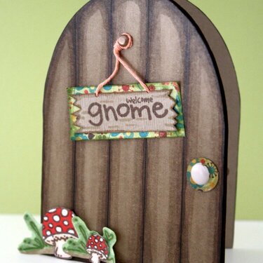 Gnome door card