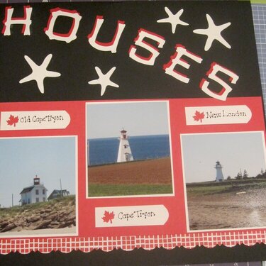 took hours to find all the names of the light houses LOL