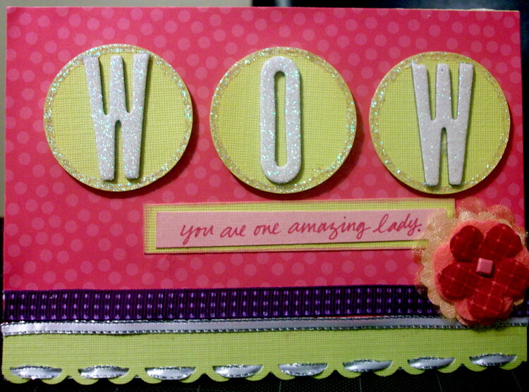 Wow card