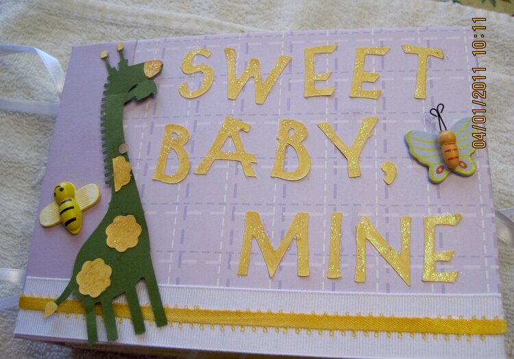 sweet  baby mine   pb mini album