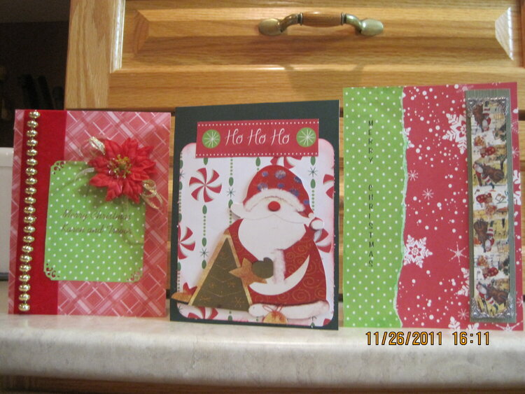 some christmas cards