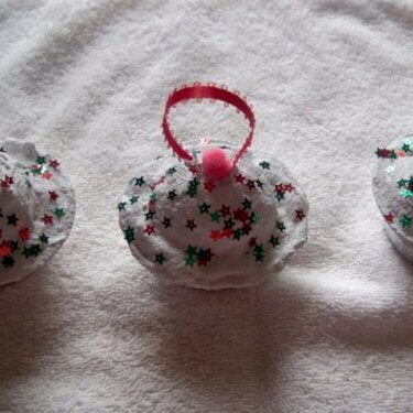 cupcake ornaments