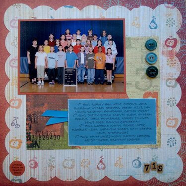 Retirement Scrapbook - 35 Years of Teaching - 2003 - Right