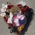 "True Love" (An altered heart shaped candy box)