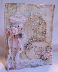 Shabby Vintage Chic Mother's Day Card