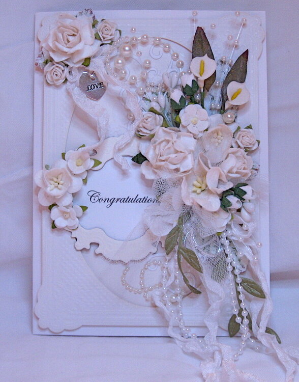 Wedding Card Bouquet