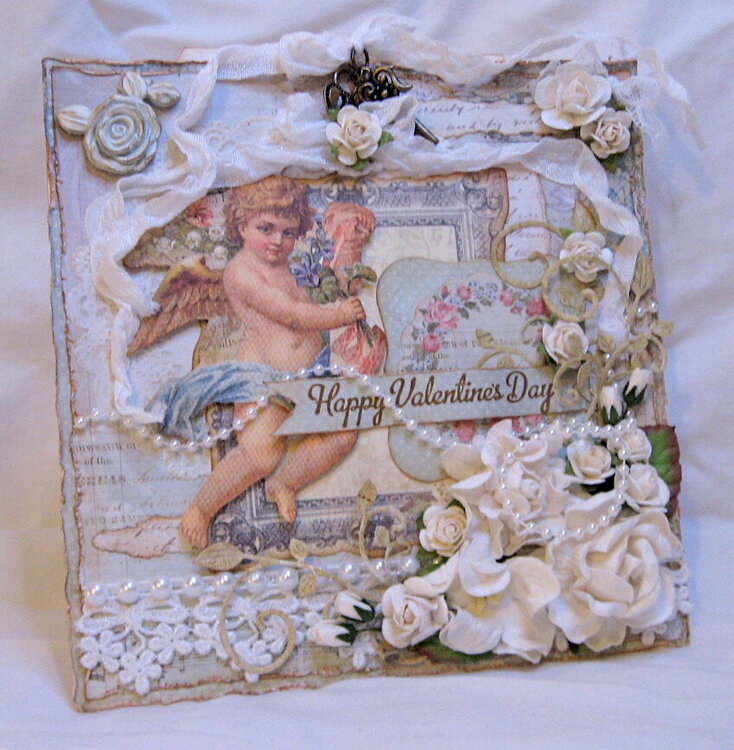 Shabby Chic Valentine&#039;s Day Card