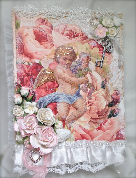 Shabby Chic Valentine&#039;s Day Card