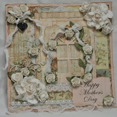 Shabby Chic Mother&#039;s Day Card