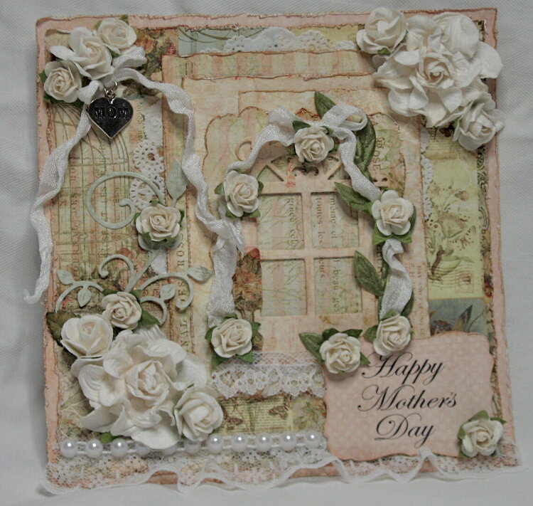 Shabby Chic Mother&#039;s Day Card