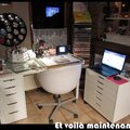 my new scrap corner (Mon nouveau coin scrap)