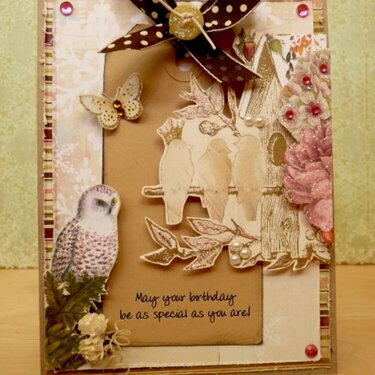 May your birthday... card