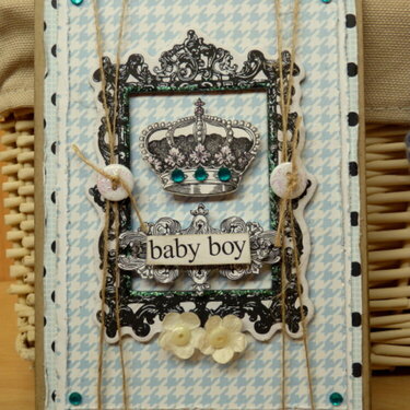 Baby Boy card