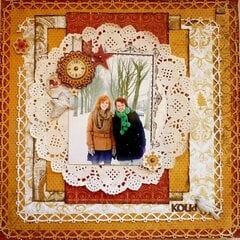 Cold *Bo Bunny and Cards & Scrap*