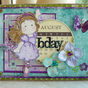 August Bday Card