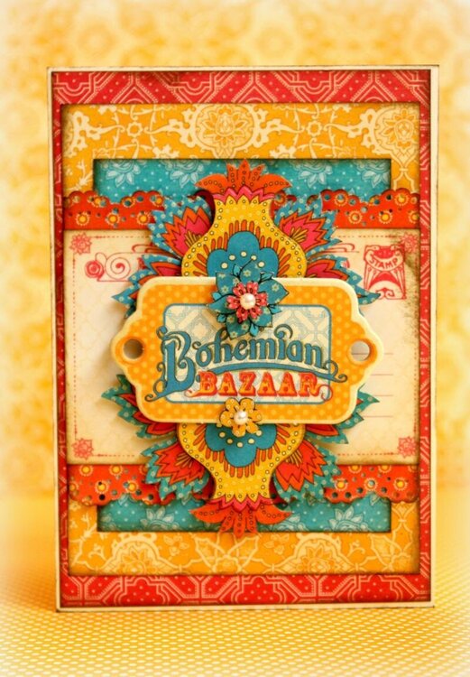 Bohemian Bazaar card *Graphic 45*