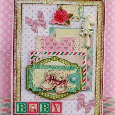 Baby card *ScrapBerry&#039;s*