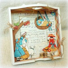 Mother Goose altered tray *Graphic 45*