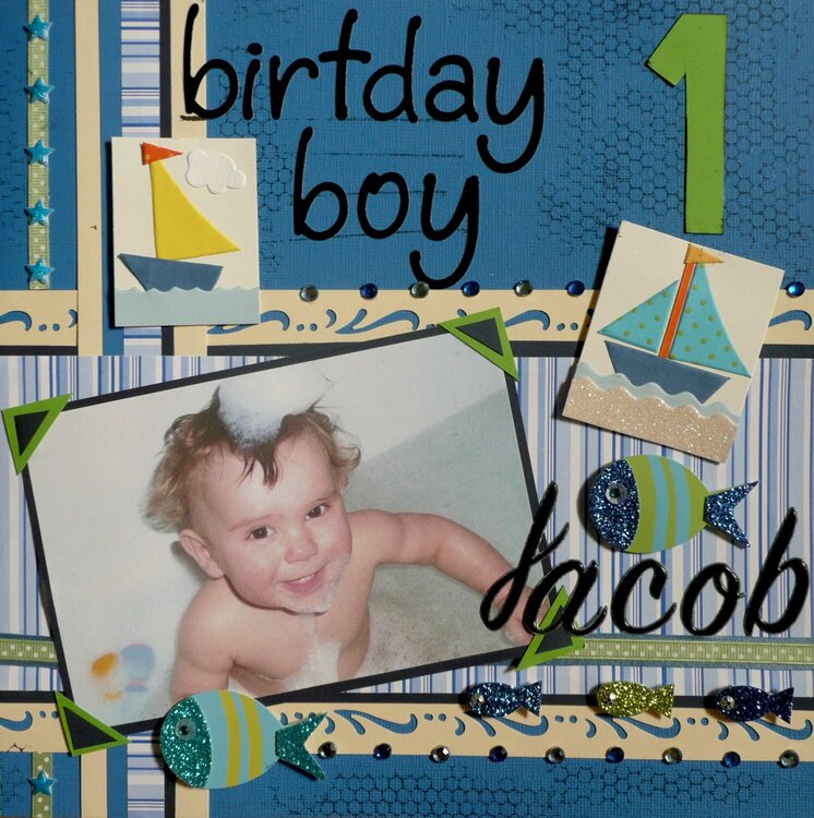 Jacob&#039;s 1st birthday