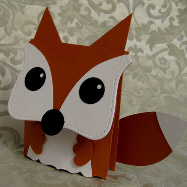 Red fox puppet