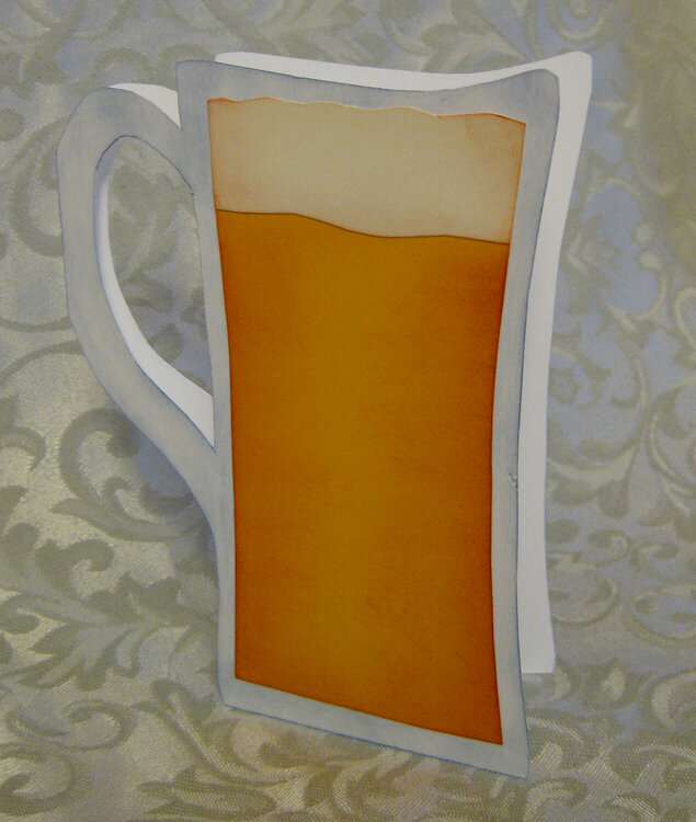 Beer Pitcher- FREE TEMPLATE