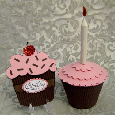 cupcake treat cup &amp; card