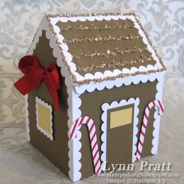Gingerbread House Box &amp; Card