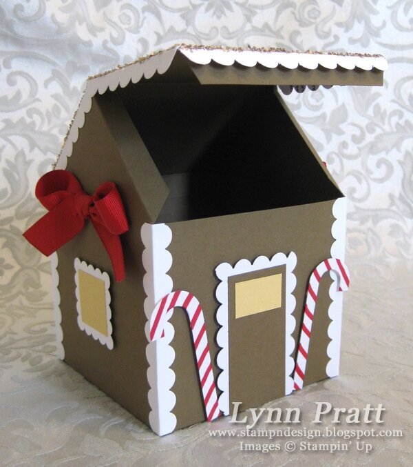 Gingerbread House Box &amp; Card