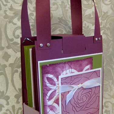 Manhattan Flower Purse &amp; Card Set