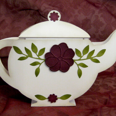 Teatime Pot and Cups Card Kit