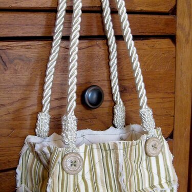 TOP NOTE rag purse!