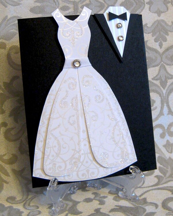 Wedding Dress Card