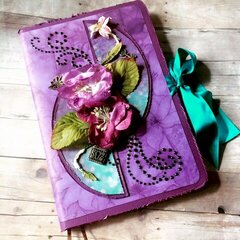 Purple notebook