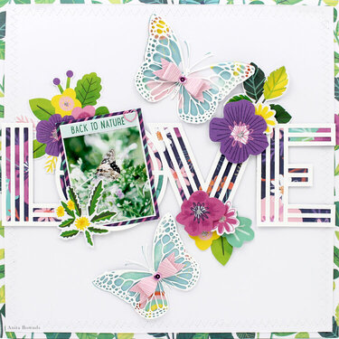 Back to nature love layout