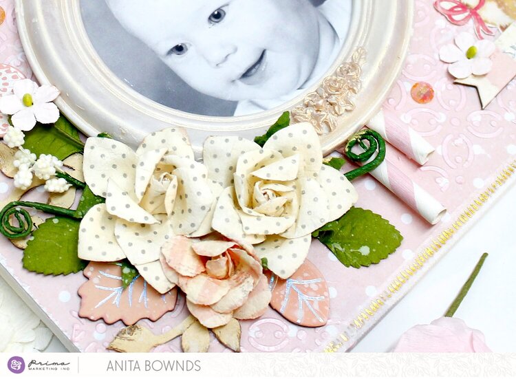 Baby girl canvas- Prima Marketing DT